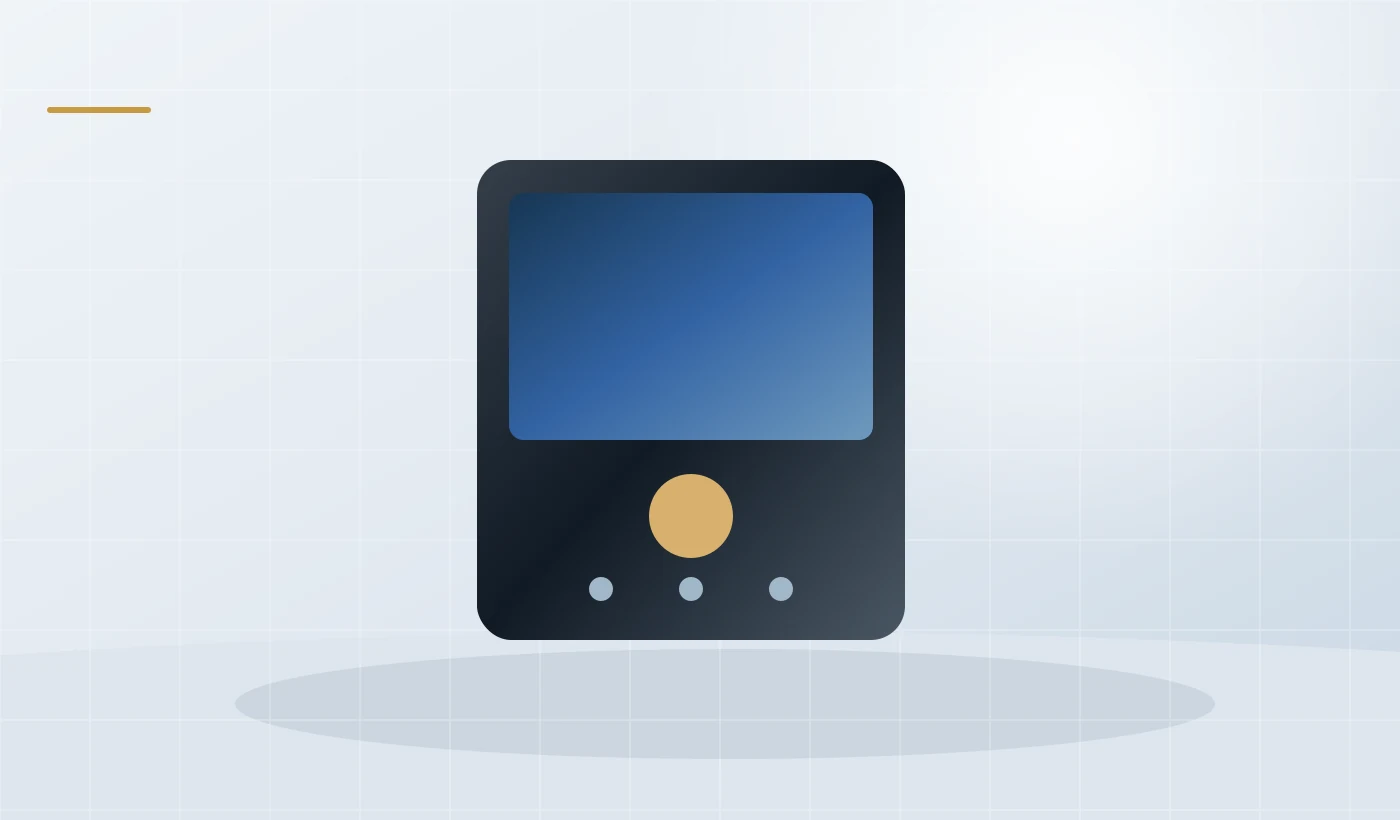 Illustration of biometric attendance & door access