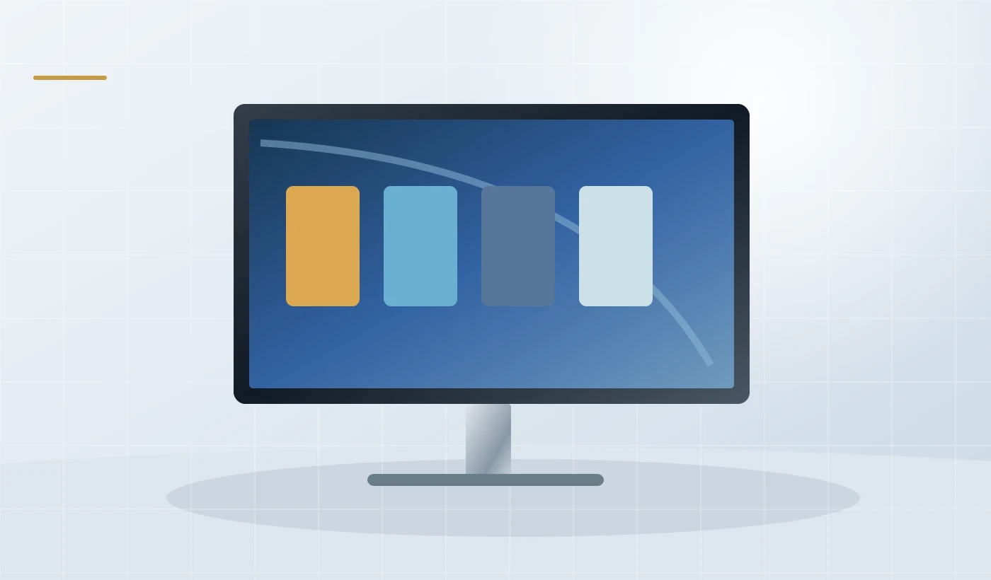 Illustration of business software setup & licensing
