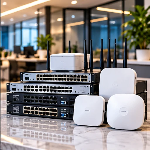 Illustration for Multi-Site Networks