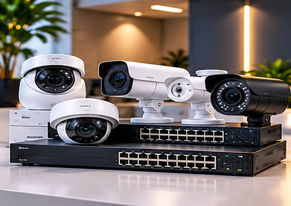 Conceptual product-category photograph: CCTV & Surveillance