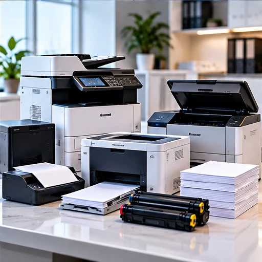 Illustrative technology scene for Printers & Scanners