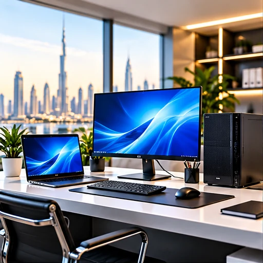 Illustration for Office IT Setup